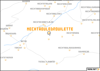 map of Mechta Ouled Rouilette