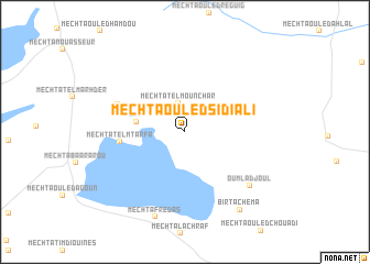 map of Mechta Ouled Sidi Ali