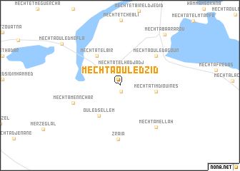 map of Mechta Ouled Zid