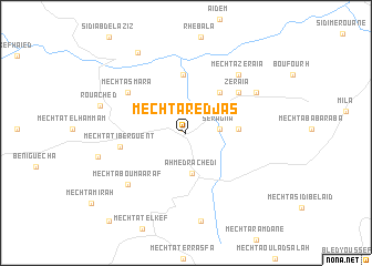 map of Mechta Redjas