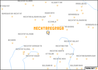 map of Mechta Regraga