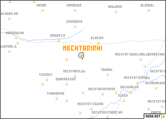 map of Mechta Rirhi