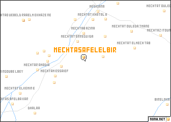 map of Mechta Safel el Bir