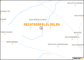 map of Mechta Safel el Malah