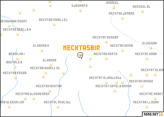 map of Mechta Sbir