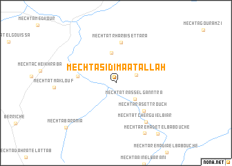 map of Mechta Sidi Maatallah