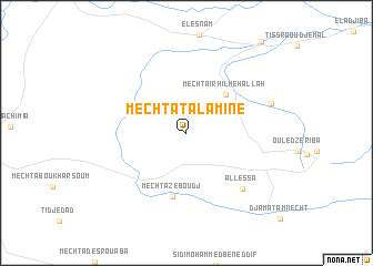 map of Mechta Talamine