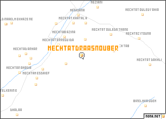 map of Mechtat Draa Snouber