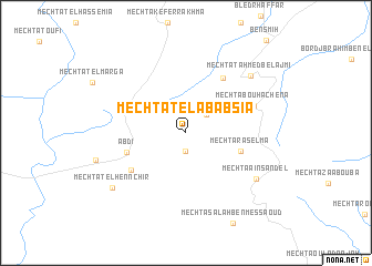 map of Mechtat el Ababsia