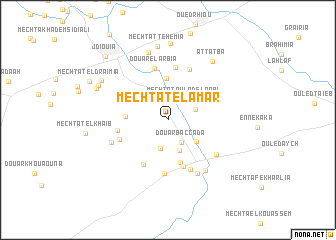 map of Mechtat el Amar