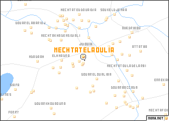 map of Mechtat el Aoulia