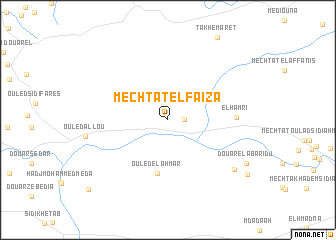 map of Mechtat el Faïza