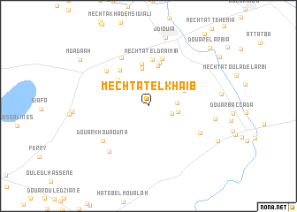 map of Mechtat el Khaïb