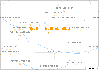 map of Mechtat el Ma el Abiod