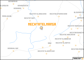 map of Mechtat el Marga