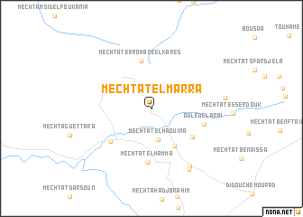 map of Mechtat el Marra