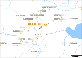 map of Mechtat er RʼMel