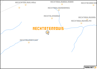 map of Mechtat er Rouis