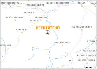 map of Mechta Toufi