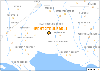 map of Mechtat Ouled Ali