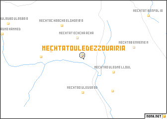 map of Mechtat Ouled ez Zouaïria
