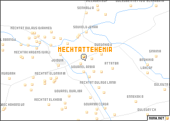 map of Mechtat Tehemia