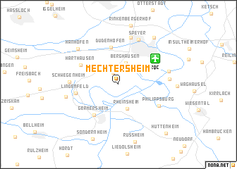 map of Mechtersheim