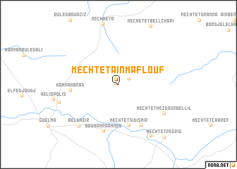 map of Mechtet Ain Maflouf