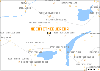 map of Mechtet Meguercha