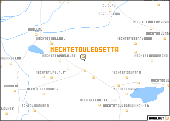 map of Mechtet Ouled Setta