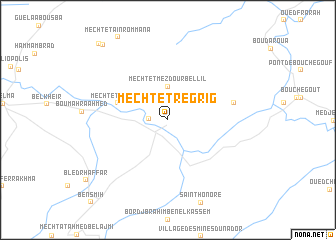 map of Mechtet Regrîg