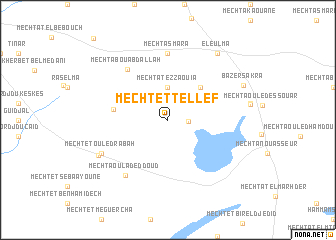 map of Mechtet Tellef