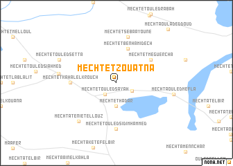 map of Mechtet Zoûatna