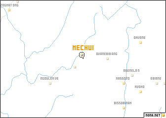 map of Mechui