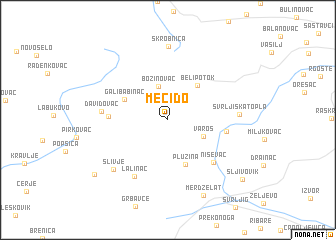 map of Meči Do