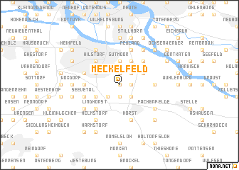 map of Meckelfeld