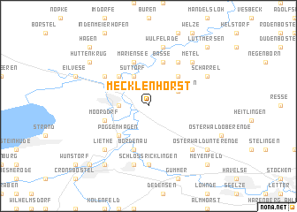 map of Mecklenhorst