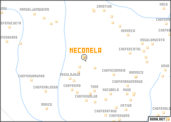 map of Meconela