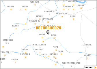 map of Meconguedza