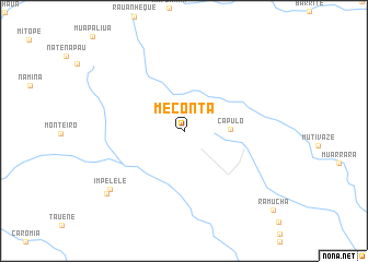 map of Meconta