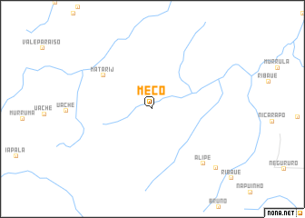 map of Meco