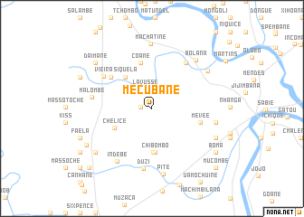 map of Mecubane