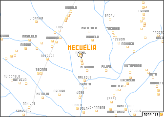 map of Mecuèlia