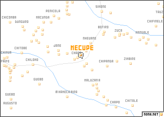 map of Mecupe