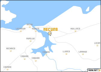 map of Mecura