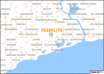 map of Medaeliya