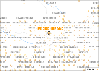 map of Medagammedda