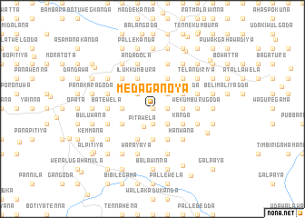 map of Medaganoya