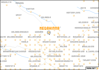 map of Medahinna