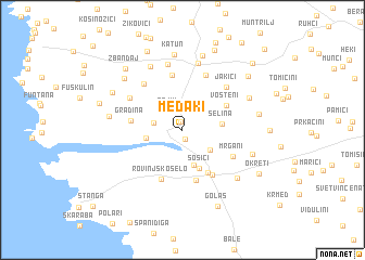 map of Medaki